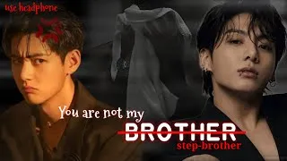 Thumbnail: You are not my BROTHER 🙄 //Taekook oneshot movie 🍿🎥 // #taekook #ff #taekooklover #hindi #lovestory