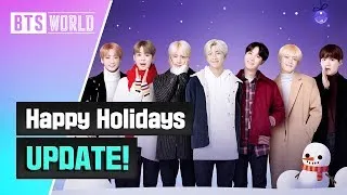 Thumbnail: [BTS WORLD] Happy Holidays UPDATE!