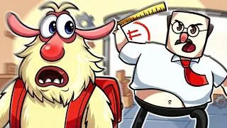 Thumbnail: Booba ESCAPE FROM GREAT SCHOOL BREAKOUT! | Booba Plays: Roblox Escape Great School Breakout