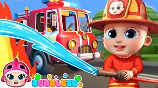 Thumbnail: 🚒 The Firefighter Song | Bubbleee - Nursery Rhymes & Kids Songs Compilation🌟