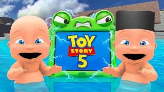 Thumbnail: Baby Floods LILYPADS HOUSE!