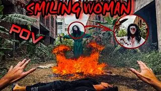 Thumbnail: Pro PARKOUR Vs SMILING WOMAN REAL LIFE ESCAPE 2.0 (Horror Parkour Pov Short) ACTION FULL STORY POV