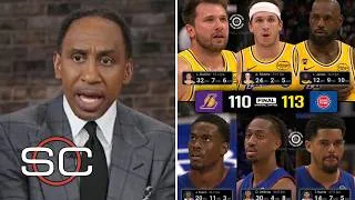 Thumbnail: FULL ESPN reacts Lakers' 9-game win streak ended after losing to Pistons without Cade; Luka 32 Pts