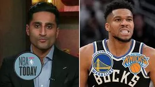 Thumbnail: NBA Today | Giannis sweepstakes heating up — Shams Charania: Warriors & Knicks lead the race