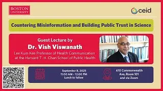 Thumbnail: Countering Misinformation and Building Public Trust in Science