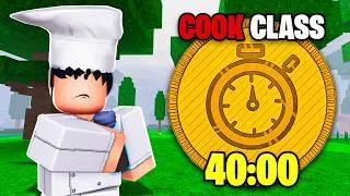 Thumbnail: I Speedran with the COOK CLASS in 99 Nights in The Forest...