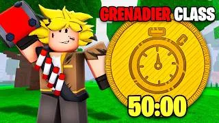 Thumbnail: Speedrunning with GRENADIER Class in 99 Nights in The Forest...
