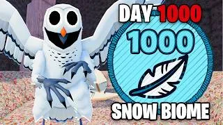 Thumbnail: Can I Survive 1,000 DAYS in SNOW BIOME in 99 Nights in The Forest?