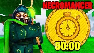 Thumbnail: Speedrunning with NECROMANCER in 99 Nights in The Forest...