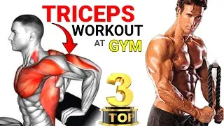 Thumbnail: Top 3 | Triceps Workout At Gym @BuddyFitness  #gym #workout