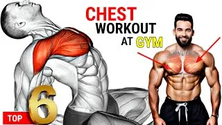 Thumbnail: Top 6 | Chest Workout At Gym | @BuddyFitness #chestexercises