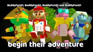 Thumbnail: Cosmic Crew Bundle Outfit Squad in Multiplayer Super Bear Adventure Gameplay Walkthrough