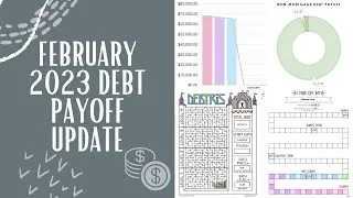 Thumbnail: February 2023 Debt Payoff Update | Debt Confession Update | Debt Free Journey