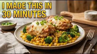 Thumbnail: Cajun Chicken & Veggie Bake | Easy One Pan Oven Dinner Everyone Loves!