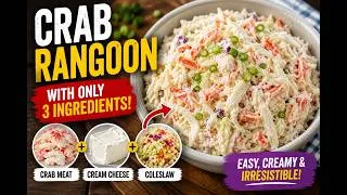 Thumbnail: 3-Ingredient Crab Rangoon | Easy Budget-Friendly Dinner