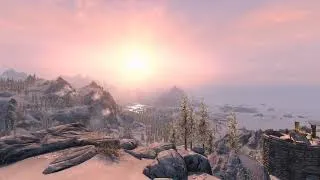 Thumbnail: Skyrim mod - "RAID Weathers" demo video