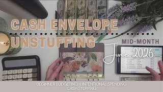 Thumbnail: 1st Ever Mid-Month CASH ENVELOPE Unstuffing💸 » Will it help my process?? DEBT FREE JOURNEY
