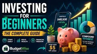 Thumbnail: Investing for Beginners: The Complete Step-by-Step Guide