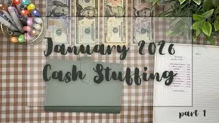 Thumbnail: First Cash Envelope Stuffing of 2026! | BudgetWithBri