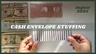 Thumbnail: Cash Envelope Stuffing | August 2025 Sinking Funds | BudgetWithBri