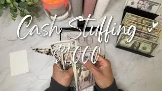Thumbnail: Cash Stuffing | $1,000 | Health Updates