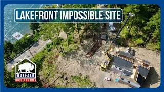 Thumbnail: Lake Winnipesaukee Chalet - Full Set Day Walk Through With Owner - Impossible Building Site!