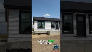 Thumbnail: Emily Plan: Buffalo Modular 1300 sq ft Ranch Home Tour #shorts
