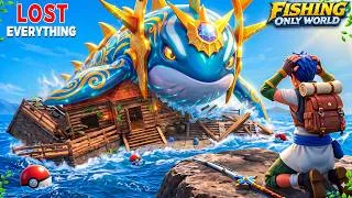Thumbnail: I ALMOST LOST MY FISHING ONLY WORLD 😭 | PALWORLD FISHING ONLY WORLD