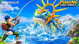 Thumbnail: CAN I CAPTURE PANTHALUS with ONLY FISHING? 🎣 😱 | PALWORLD FISHING ONLY WORLD