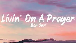 Thumbnail: Bon Jovi - Livin' On A Prayer (Lyrics) | BUGG Lyrics
