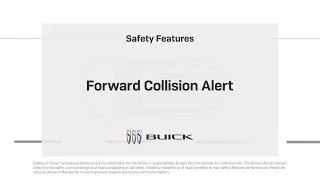 Thumbnail: Forward Collision Alert: How it Works | Buick