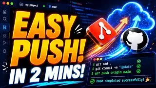 Thumbnail: VS Code to GitHub in 2 Mins Hindi !🔥Git & GitHub Beginners