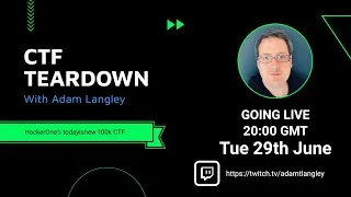 Thumbnail: ep01 - CTF TEARDOWN  - HackerOne CodeCanCare 100k CTF