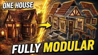 Thumbnail: Can Tripo AI Turn One Medieval House into an Entire Building Kit?