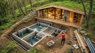 Thumbnail: TIMELAPSE – Woman Works Like a Real Man: Amazing Septic Tank Construction Alone