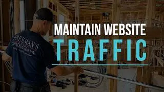 Thumbnail: Do This Every Month to Maintain Organic SEO Traffic