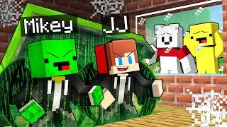 Thumbnail: JJ & Mikey Became a HACKER And Hid It From Carrie and Banana in Minecraft (Maizen)