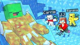 Thumbnail: JJ and Friends Found the Frozen ELEMENTAL Transformer Mikey in Minecraft - Maizen