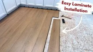 Thumbnail: How to Install Laminate and Remove Old Flooring - Full Instructional | Builds by Maz