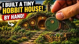 Thumbnail: I Built a Tiny Hobbit House by Hand | Miniature DIY Construction Timelapse #Satisfying
