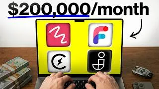 Thumbnail: He Built 4 SaaS Apps to $200K MRR, I Cloned Them In 16 Minutes