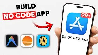 Thumbnail: I Built an Award Winning App in 15 Minutes using AI (0 Coding)