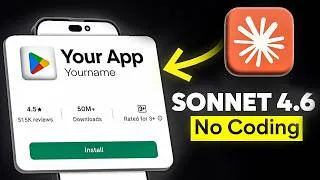 Thumbnail: Claude Sonnet 4.6 Tutorial for Beginners: Build Apps with AI (2026)