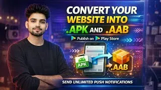 Thumbnail: Make HTML or Web To App FREE | No Coding, No Termux 🔥