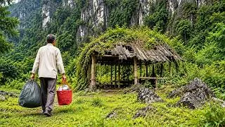 Thumbnail: Kicked Out by His Own Son, He Went Into the Forest and Built a Wooden House Alone