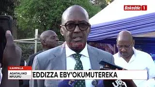 Thumbnail: Agataliikonfuufu Pulezidenti  akungubagidde Omukama Oyo gwayogeddeko nga Omuzzukulu omukulu