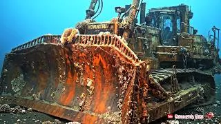 Thumbnail: Forgotten Komatsu D475 Mining Dozer Resting On Deep Ocean Floor, Rescue, Full Restoration Completely