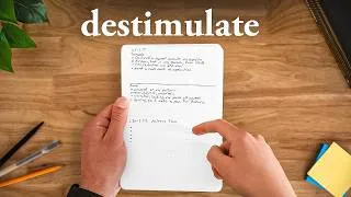 Thumbnail: How to Quit Social Media (My Notebook System)