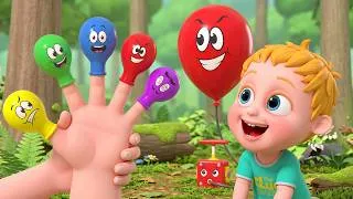 Thumbnail: Family Finger Color Song | Learn Colors with Fun Finger Family Characters | Bumblebee Beats TV