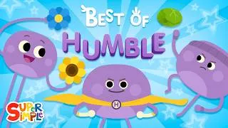 Thumbnail: Best of Humble 🟣 | The Bumble Nums | Little Foodie Cartoons